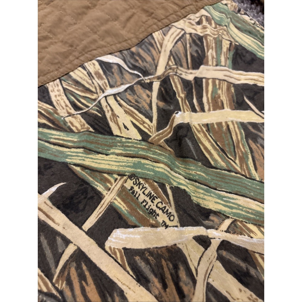 Orvis Camo Men's XL Long Sleeve Arm Pockets Skyline Fall Flight Cover Cattail - Picture 2 of 7